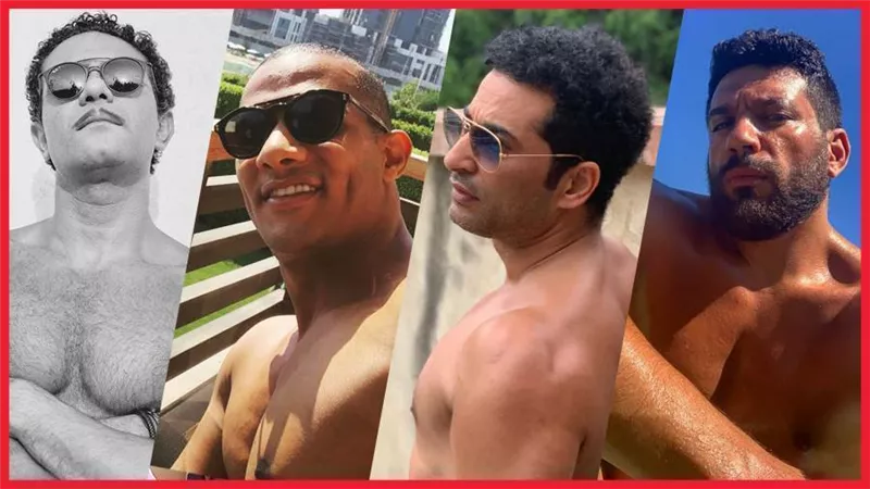بالصور : خليك «topless»  شعار النجوم علي السوشيال ميديا
