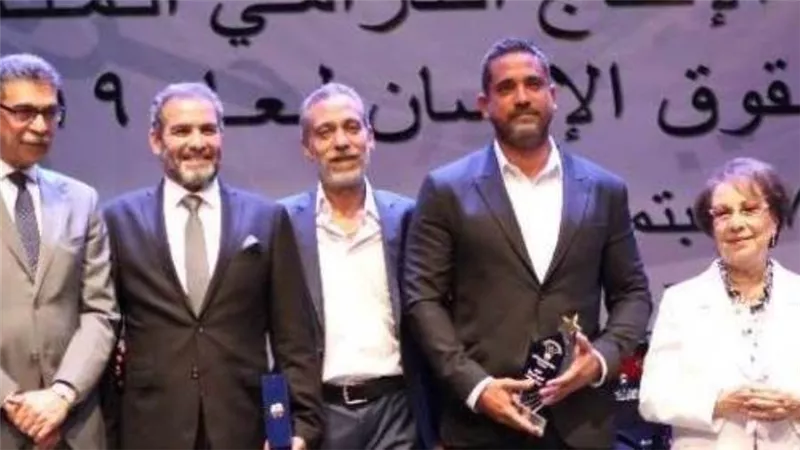 شاهد.. نجوم جوائز المجلس القومي لحقوق الإنسان