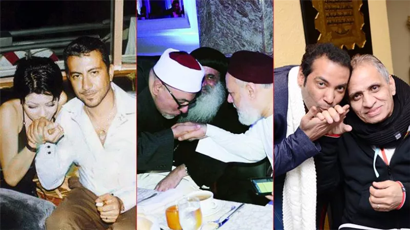 بالصور .. «بوس الإيد» من شيرين حتي سعد الصغير