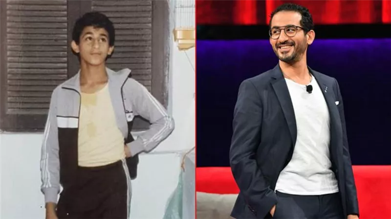 أحمد حلمي ينشر صورة له من فترة مراهقته