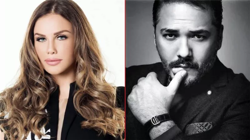 نيكول سابا ورامى عياش يحتفلان بليلة رأس السنة فى كمبينسكى