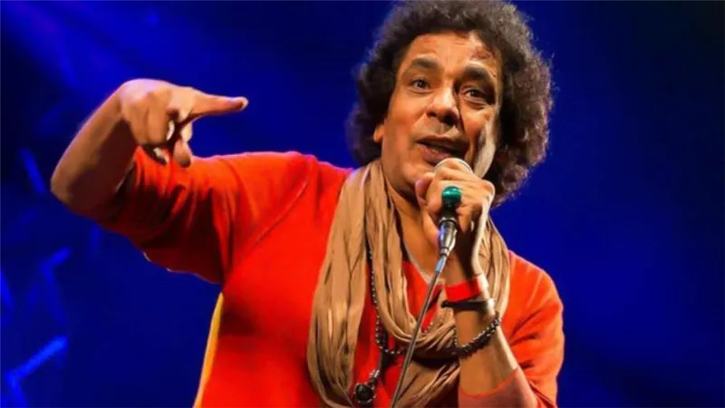 الكينج محمد منير في فندق تريومف القطامية ليلة رأس السنة