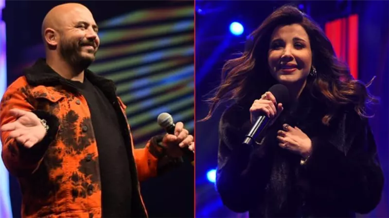 نانسي والعسيلي يشعلان الجامعة الألمانية بحفل أسطوري