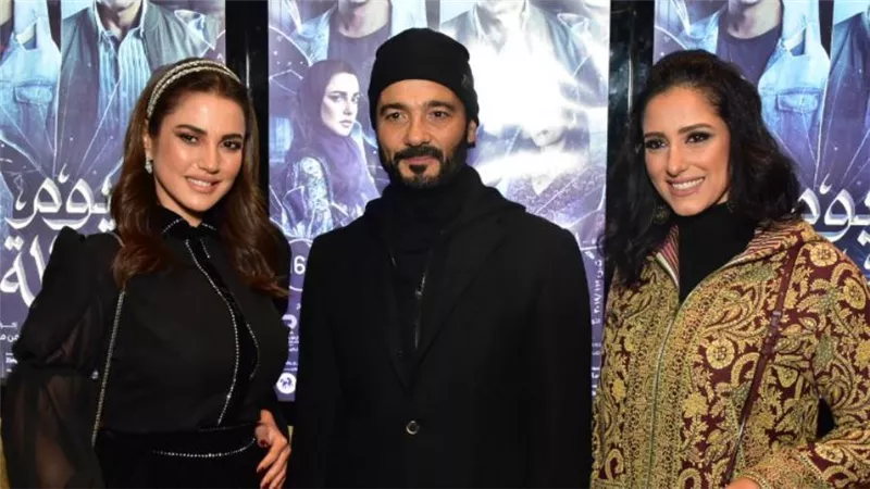بالصور .. نجوم «يوم وليلة» في العرض الخاص بدون أحمد الفيشاوي