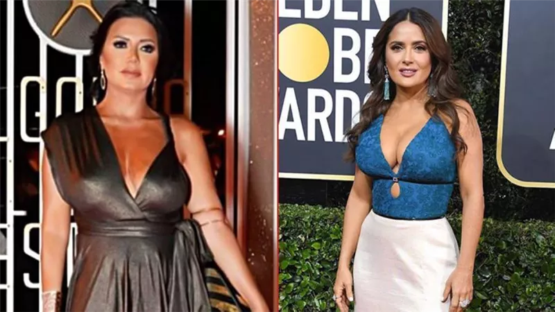سلمي حايك ورانيا يوسف .. إذكر 5 اختلافات بين قنبلة هوليوود وملكة الإثارة ؟