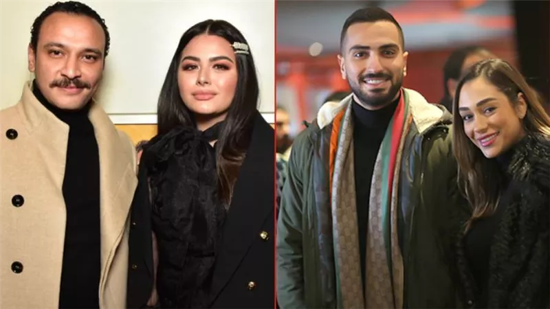 الشرنوبي وراندا وصالح وهنادي .. الظهور الأول لأحدث «couples» في الوسط الفني