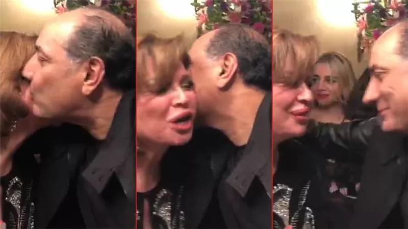 عودة مجدي يعقوب نصيف للظهور في عيد ميلاد إلهام شاهين الأسبوع الماضي