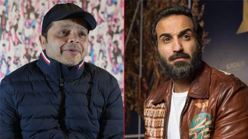 مفاجأة : هنيدى وفهمى عن حرب الإيفيهات بينهما على السوشيال ميديا : إحنا بنهزر والأدمن واحد