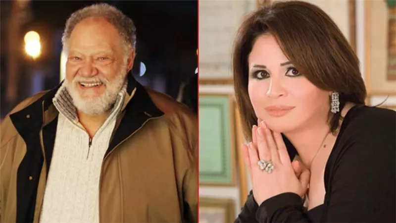 إلهام شاهين عن يحيى الفخراني في عيد ميلاده : مجنون بالفن مثلي
