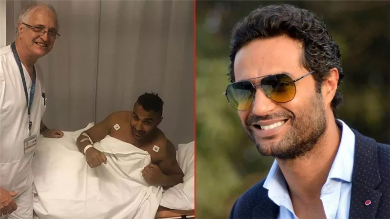 كريم فهمي : أحمد فهمي خرج من العمليات وبخير