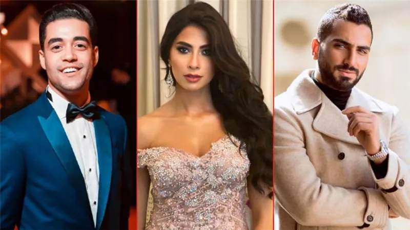 روبي والشرنوبي وخالد أنور فى مسرحية استعراضية من إنتاج الباتروس