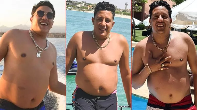 إذا بليتم فاستتروا .. حمو بيكا يتعرض للتنمر على إنستجرام بسبب «كرشه»