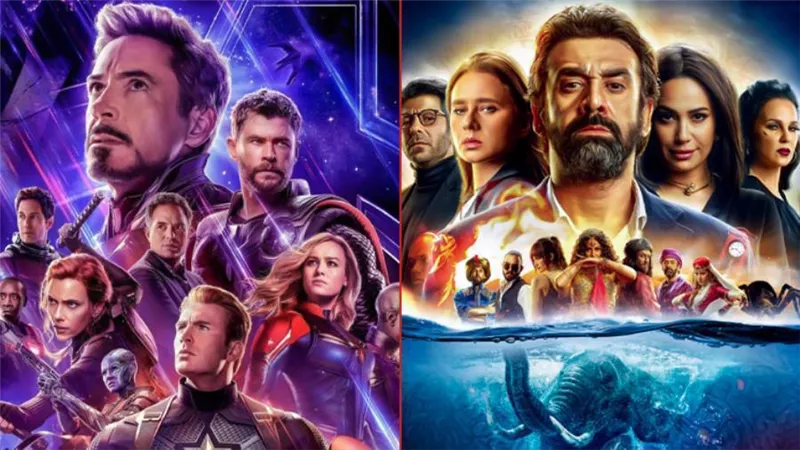 تخيل الفرق بينهما .. الفيل الأزرق 2 و Avengers endgame الأعلي في التاريخ عربياً وعالمياً