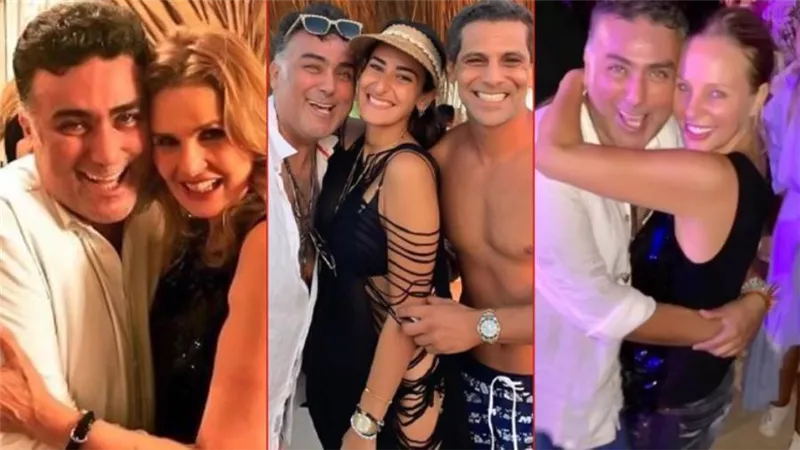 بعد صورة أمينة خليل .. ألبوم صور تامر حبيب ورده على جمهور السوشيال ميديا