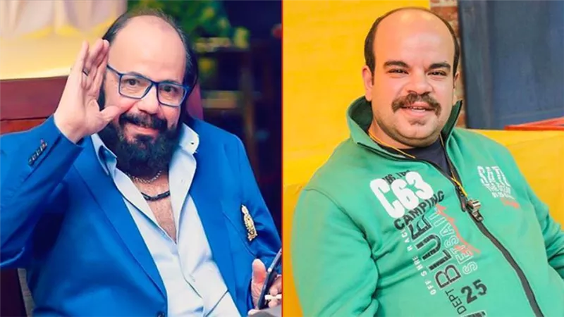 محمد عبدالرحمن عن تجسيد قصة حياة طلعت زكريا : شرف لي وهو مثلي الأعلي في الكوميديا