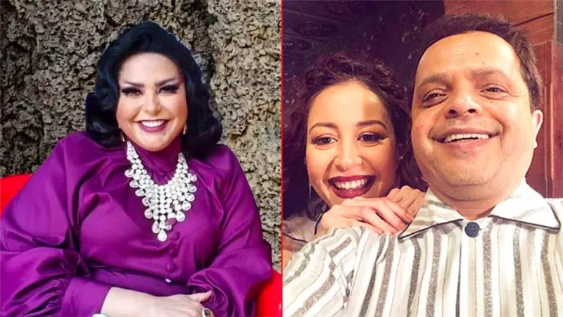 صابرين تودع فيلم «النمس والإنس» بطولة هنيدي ومنة شلبي بعد أسبوع 