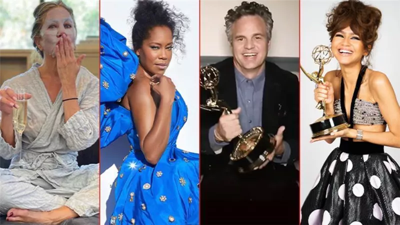 صور .. كيف احتفل نجوم الـ Emmy's Awards في منازلهم ؟