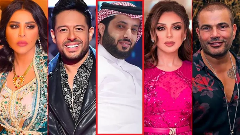 برعاية المستشار تركي آل الشيخ .. عمرو دياب وحماقي وأنغام وأحلام يحتفلون بـ «اليوم الوطني السعودي»