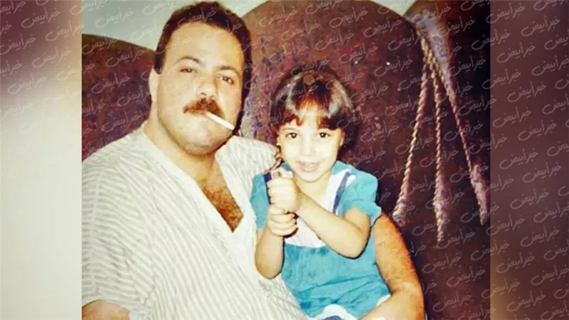 ألبوم صور .. إيمي طلعت زكريا فى ذكري والدها : كان نفسه يعمل فيلم حريم كريم وقالي خليكي جنبي ما تتجوزيش 