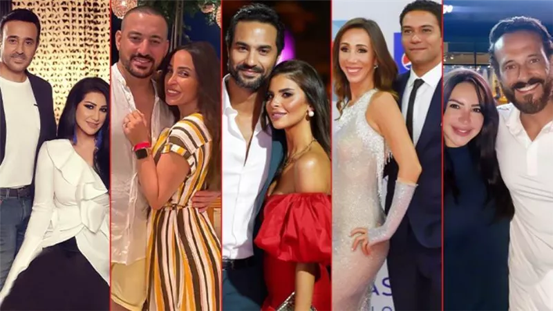 صابر الرباعي وكريم فهمي ويوسف الشريف ودياب وآسر ياسين .. نجوم في حب زوجاتهم على إنستجرام