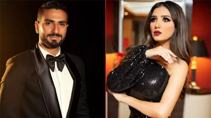 محمد الشرنوبي خطيب مي عمر ضمن أحداث مسلسل لؤلؤ والعرض في ديسمبر