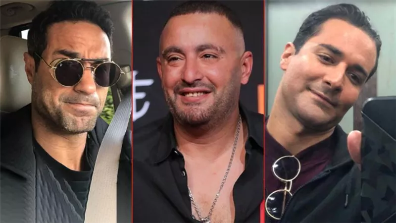 سر ظهورهما بدون ذقن .. كريم فهمي وأحمد حاتم ضيفا شرف فيلم السرب مع أحمد السقا
