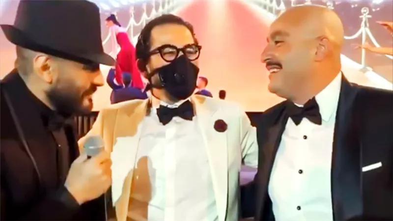 أحمد السقا : تامر حسني أخويا واتصالحنا قبل مهرجان القاهرة السينمائي