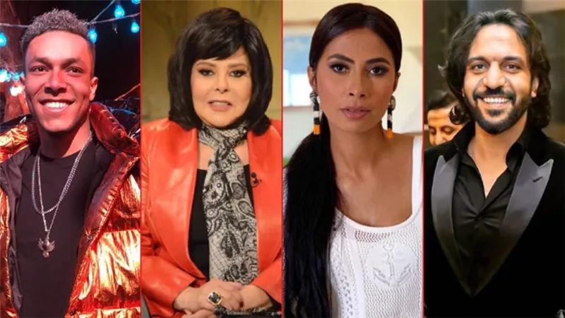 بهاء سلطان وروبي وويجز مفاجأة إسعاد يونس ليلة رأس السنة