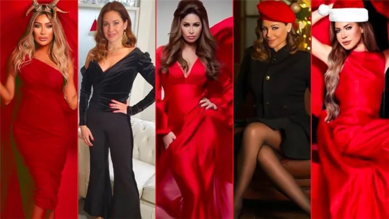 بالصور : كيف احتفل النجوم في الكريسماس وماهي أمنياتهم في العام الجديد ؟ 