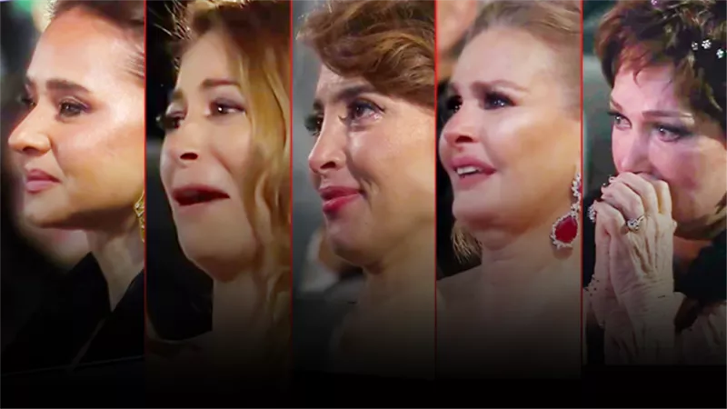 بكوا عليه قبل رحيله .. دموع نجمات مصر على وحيد حامد أثناء تكريمه الأخير