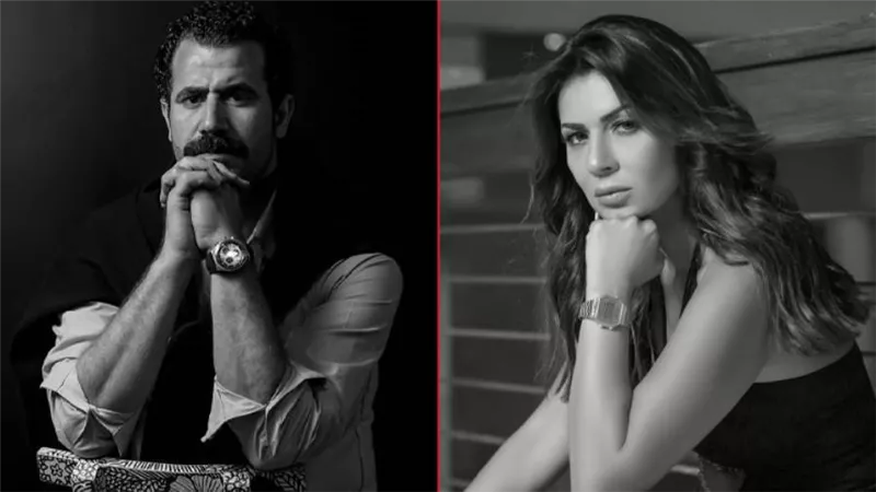 نجلاء بدر زوجة محمود حافظ في فيلم ليلة العيد وتعانى من قهره لها