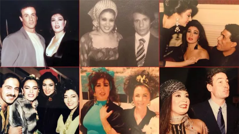 مع أشهر النجوم حول العالم .. شاهد أرشيف فيفي عبده من الزمن الجميل 