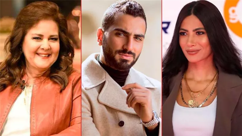محمد الشرنوبي مصمم جرافيك في فيلم الفنار مع هدى المفتي ودلال عبدالعزيز
