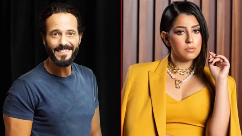 أيتن عامر زوجة يوسف الشريف فى مسلسل كوفيد 25 رمضان 2021