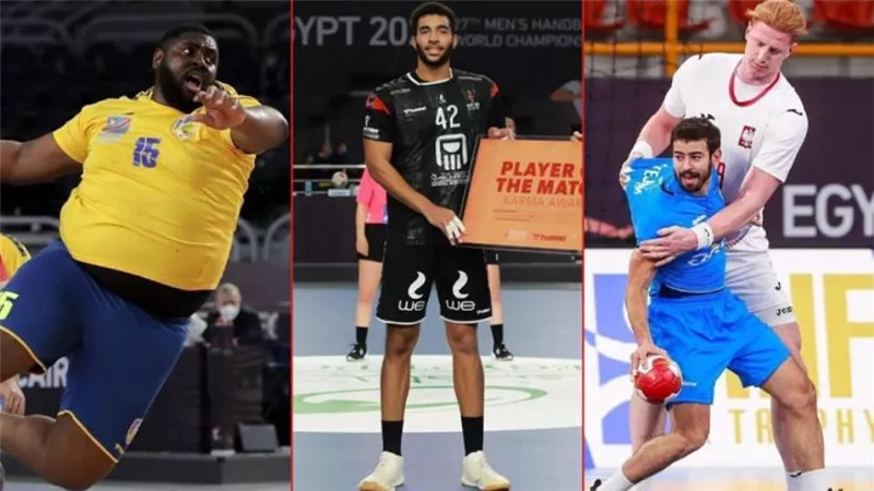 أحفاد هرقل .. 3 نجوم خطفوا أنظار الجميع في بطولة اليد في الأدوار التمهيدية