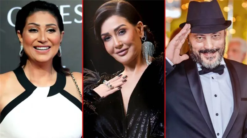 وفاء عامر زوجة عمرو عبدالجليل فى مسلسل لحم غزال رمضان 2021 مع غادة عبدالرازق