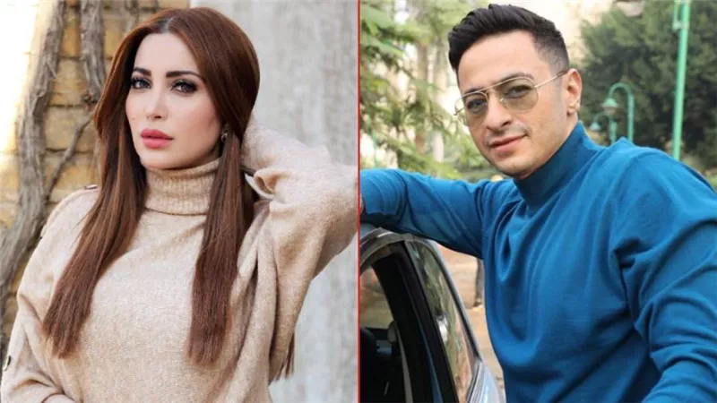 نسرين طافش زوجة حمادة هلال في مسلسل المداح رمضان 2021