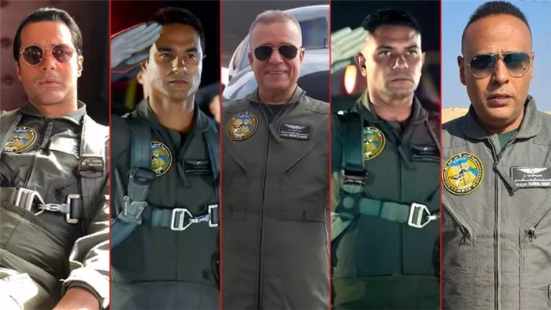 أبطال السرب .. كيف يظهرون في الفيلم وماهي شخصياتهم الحقيقية ؟