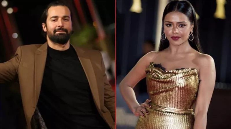 أسماء أبو اليزيد زوجة أحمد حاتم في فيلم عاشق
