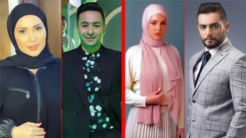 بالحجاب .. كيف تظهر درة ونسرين طافش في رمضان مع هاني سلامة وحمادة هلال؟