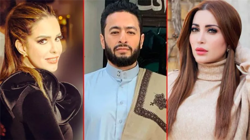 نسرين طافش ودنيا عبدالعزيز شقيقتان تتصارعان على قلب حماده هلال في مسلسل المداح رمضان 2021
