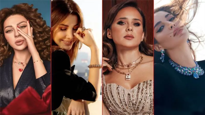 نجمات إعلانات المجوهرات .. ياسمين صبري ونانسي عجرم V.S نيللي كريم وميريام فارس