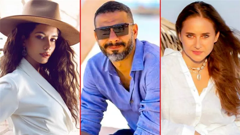 محمد فراج يخون زوجته نيللى كريم مع سينتيا خليفة في مسلسل ضد الكسر رمضان 2021