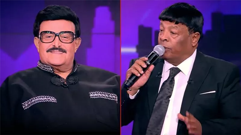 سمير غانم لـ عبدالباسط حمودة في برنامج ليلة الخميس : أنت ملك الموال الشعبي
