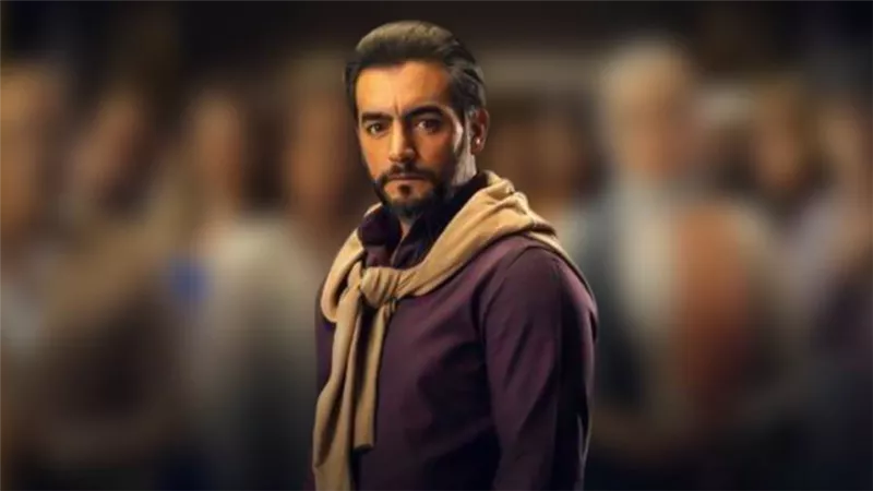 أول صورة من شخصية هاني سلامة في مسلسل بين السما والأرض رمضان 2021