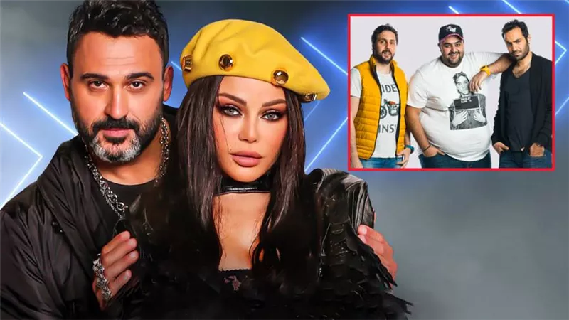أكرم حسني يعلن عن دويتو مع هيفاء وهبي بعنوان لو كنت بدعم أحمد فهمي وشيكو وهشام ماجد