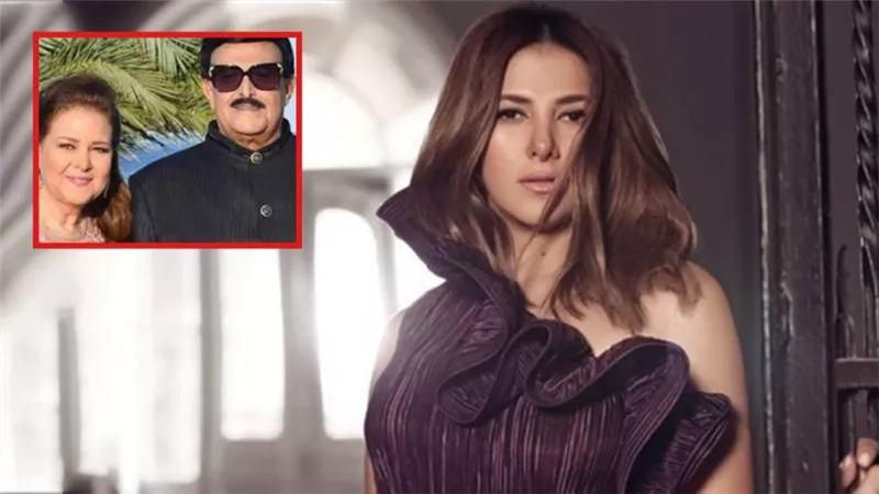 دنيا سمير غانم تدعو لوالديها : ربنا يرحمك ويسعدك يا بابي ويشفيكي يا مامي ويقويكي