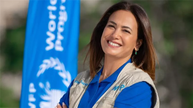 هند صبري تحصل على شهادة جائزة نوبل للسلام من برنامج الأغذية العالمي 