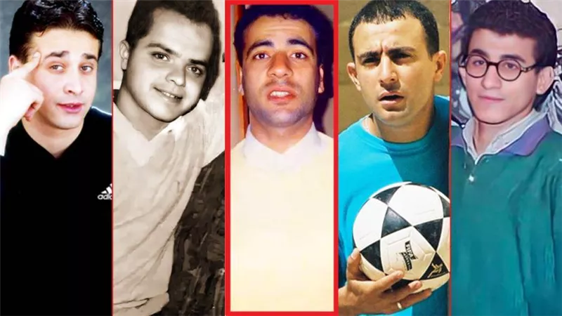 بعد نشر محمد سعد لصورته في فترة شبابه .. شوف هنيدي والسقا وكريم وحلمي في نفس الفترة