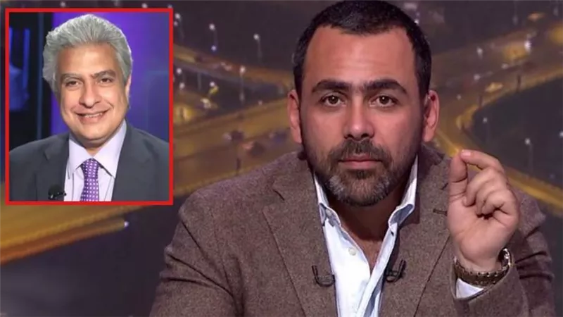 يوسف الحسينى يكشف تطورات الحالة الصحية لـ وائل الإبراشى : بقى 100 فل و14 وكفاية إشاعات عن حالته